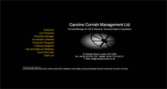 Desktop Screenshot of carolinecornish.co.uk